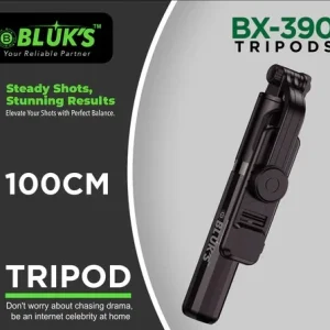 BX-390 – 360°-Tripod-Long-Camcorder-Tripod-Stand-in-pakistan