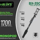 BLUKS-BX-350-Extra- Long-1700mm-Selfie Stick-in-pakistan