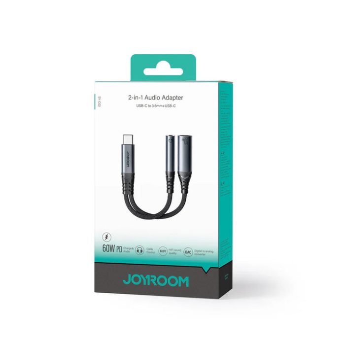 JoyRoom-SY-C02-Audio-Transfer-Series-2-in-1-Audio-Adapter-in-pakistan-fymestore