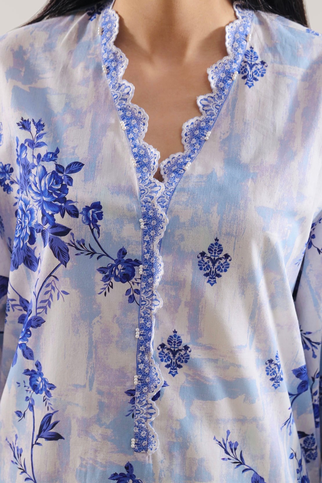 unstitched printed lawn 3 piece